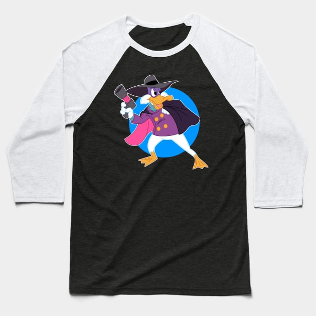 Darkwing Duck Baseball T-Shirt by AlanSchell76